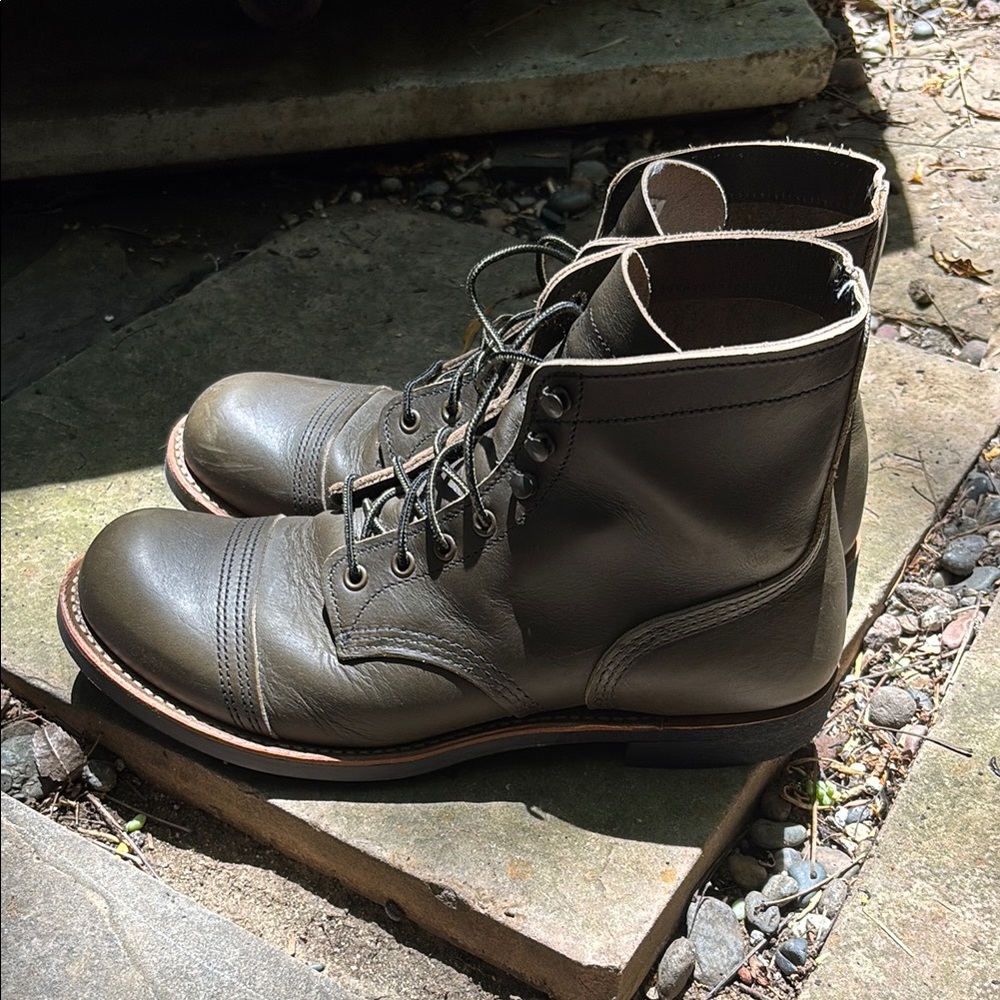 Red Wing Iron Ranger Leather Boots Apline
